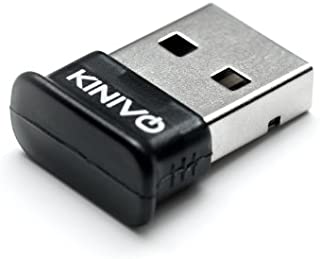 Kinivo BTD-400 USB Bluetooth Adapter for PC (Bluetooth 4.0, Low Energy, Compatible with Windows, Raspberry Pi, Linux)