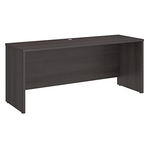 Bush Business Furniture Studio C 72W x 24D Credenza Desk in Storm Gray