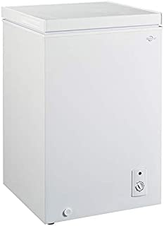 Koolatron KTCF99 3.5 Cubic Foot (99 Liters) Chest Freezer with Adjustable Thermostat