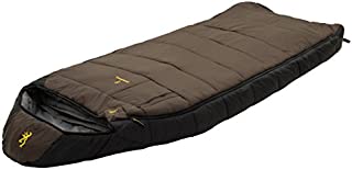 Browning Camping McKinley 0 Degree Sleeping Bag, Clay/Black, 36-Inch x 90-Inch