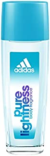 Adidas Body Fragrance Pure Lightness, For Women, 2.5 Fluid Ounce Spray Bottle, Body Spray for Everyday Use Floral Fragrance