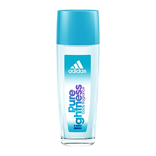 Adidas Body Fragrance Pure Lightness, For Women, 2.5 Fluid Ounce Spray Bottle, Body Spray for Everyday Use Floral Fragrance