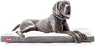 Brindle Soft Shredded Memory Foam Dog Bed with Removable Washable Cover, 52