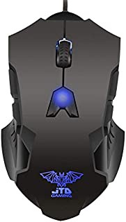 J-Tech Digital M999 Professional Gaming High Precision 200 to 8200 DPI Adjustable DPI LED Wired USB Laser Gaming Mouse for PC, 8 Programmable Buttons, 5 User Profiles, Omron Switches, Avago Sensor