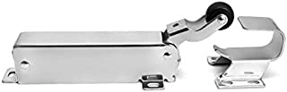 QWORK Hydraulic Door Closer with Flush to 3/4 Inch Hook for Freezer Door