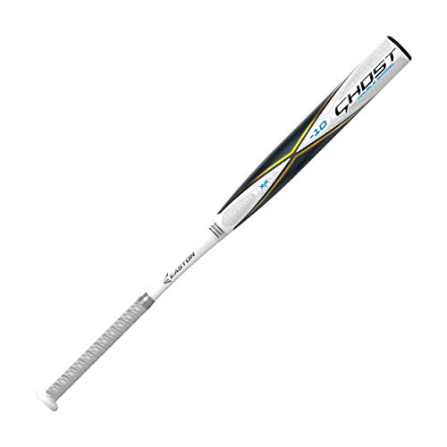 EASTON GHOST -10 Fastpitch Softball Bat | 33 inch / 23 oz | 2020 | Dual Stamp | 2 Piece Composite | Double Barrel | ConneXion+ | XTX Resin Matrix | Hyperskin Grip