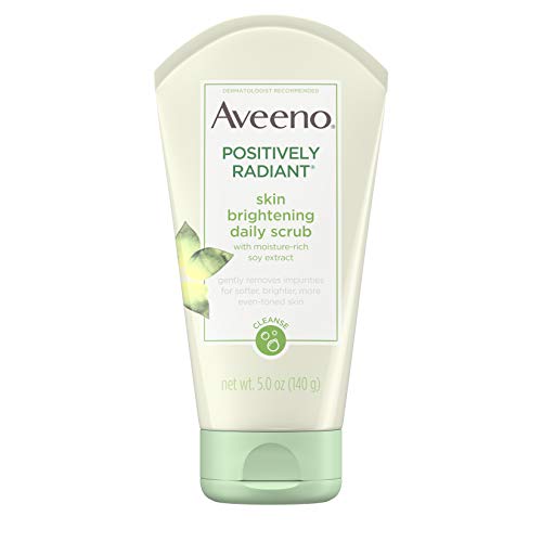 Aveeno Positively Radiant Skin Brightening Daily Facial Scrub, 5 Oz