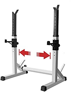 EFGS Adjustable Squat Rack, Multifunction Sturdy Bench Press Equipment, Household Barbell Stand