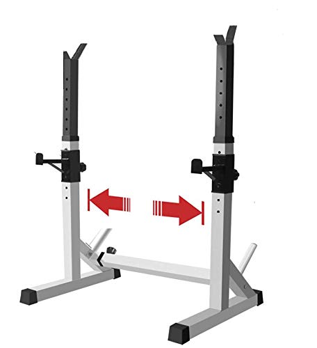 EFGS Adjustable Squat Rack, Multifunction Sturdy Bench Press Equipment, Household Barbell Stand