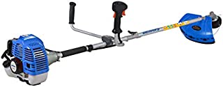 WEMARS 42.7CC Gas String Trimmer 2-Cycle Gas Brush Cutter Straight Shaft 2 in 1 Cordless Grass Edger Weed Wacker Gasoline Powered Weed Eater (WS-ST42G)