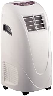 Global Air 10,000 BTU Portable Air Conditioner Cooling /Fan with Remote Control in White