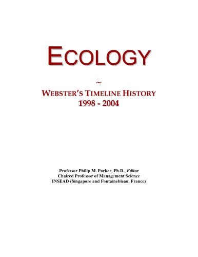 Ecology: Webster's Timeline History, 1998 - 2004