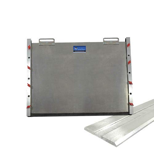 2 in 1 Bundle - Inside Mount Door Flood Barrier Shield (5027MA) + Door Flood Barrier Threshold (319MA), Size: (36'' x 36'')