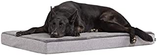 Barkbox Memory Foam Platform Dog Bed | Plush Mattress for Orthopedic Joint Relief (X-Large, Grey)