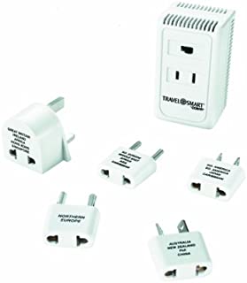 Travel Smart by Conair Converter and Worldwide Adapter Set; US Europe UK Italy Spain China