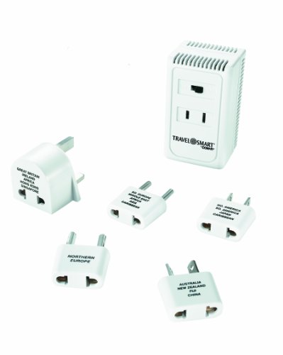 Travel Smart by Conair Converter and Worldwide Adapter Set; US Europe UK Italy Spain China