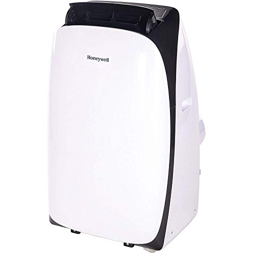 Honeywell 9000 Btu Portable Air Conditioner, Dehumidifier & Fan for Rooms Up to 300-400 Sq. Ft with Remote Control, HL09CESWK, White & Black