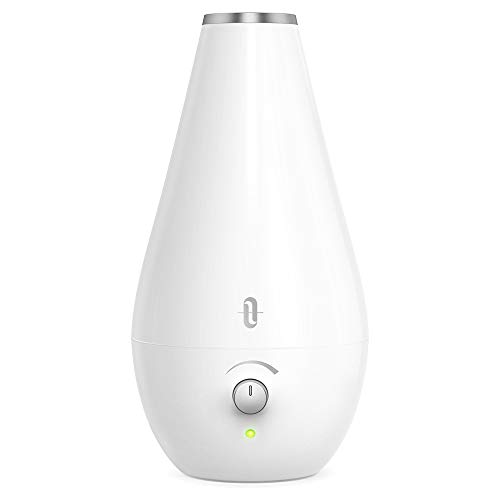 TaoTronics Cool Mist Humidifiers for Babies [BPA Free], Quiet Small Ultrasonic Humidifier for Bedroom Nightstand, Space-Saving, Filterless, Auto Shut Off-(1.8L/0.48 Gallon, US 110V)