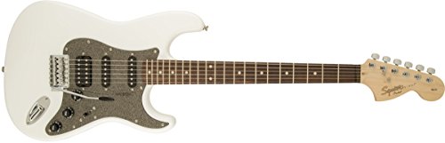 Squier by Fender Affinity Series Stratocaster HSS Electric Guitar - Laurel Fingerboard - Olympic White