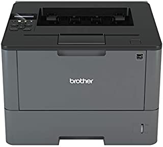 Brother Monochrome Laser Printer, HL-L5100DN, Duplex Two-Sided Printing, Ethernet Network Interface, Mobile Printing, Amazon Dash Replenishment Enabled