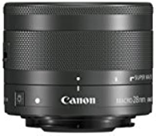 Canon EF-M 28mm f/3.5 Macro IS STM Lens, Black - 1362C005