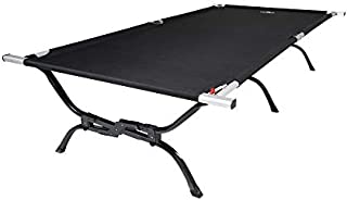 TETON Sports Outfitter XXL Camping Cot with Patented Pivot Arm; Folding Cot Great for Car Camping, 85