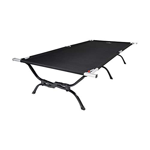 TETON Sports Outfitter XXL Camping Cot with Patented Pivot Arm; Folding Cot Great for Car Camping, 85