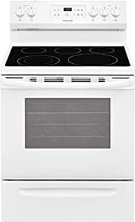 Frigidaire FFEF3054TW 30 Inch Electric Freestanding Range with 5 Elements, Smoothtop Cooktop, Storage Drawer, 5.3 cu. ft. Primary Oven Capacity, in White