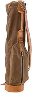 BELDING American Collection Vintage Golf Carry Bag, 7-Inch, Tan