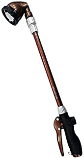 Wasser Vela Garden Telescoping 25-36 Inches 6-Pattern Water Wand, Pistol Hose Nozzle, Front Trigger Sprayer, Soft Grip