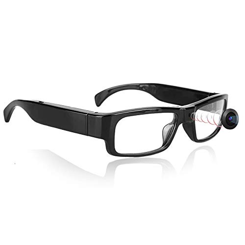 KAMRE 1080P Camera Glasses Mini Video Glasses Wearable Camera Eyeglasses, Great Gift for Your Family and Friends