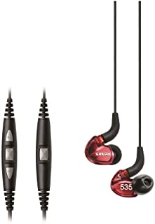 Shure SE535LTD Limited Edition Red Sound Isolating Earphones with Remote + Microphone