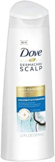 Dove DermaCare Scalp Coconut & Hydration Anti-Dandruff Shampoo 12 oz