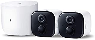 Kasa Home Security Camera System Wireless Outdoor & Indoor Camera KC310S2, 1080P HD with Siren, Night Vision, Battery Rechargeable,Works w/Alexa & Google Home