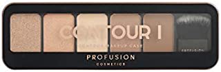 Profusion Cosmetics Pro Makeup Case Contour I Palette - Light Medium