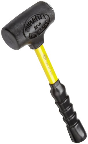 Nupla 10027 SFS-2SG Standard Power Drive Dead Blow Hammer, 1 Steel Face, Sg Grip, 13.75