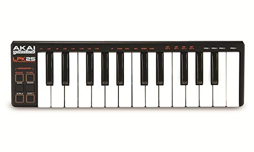 Akai Professional LPK25 Keyboard Controller for Laptops