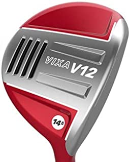 Vixa V12 Fairway Wood (Right, Graphite Shaft with Stainless Steel Clubface, Regular, 14.5)