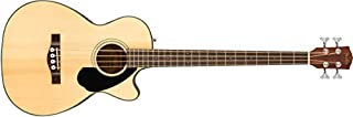 Fender CB-60SCE Beginner Acoustic-Electric Beginner Bass Guitar - Natural