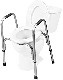 PCP Raised Toilet Seat and Safety Frame