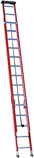 Louisville Ladder 28-Foot Fiberglass Extension Ladder with Pro Top, 300-Pound Capacity, L-3022-28PT