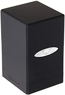 Ultra Pro Satin Tower Deck Box | Black | 1-Pack