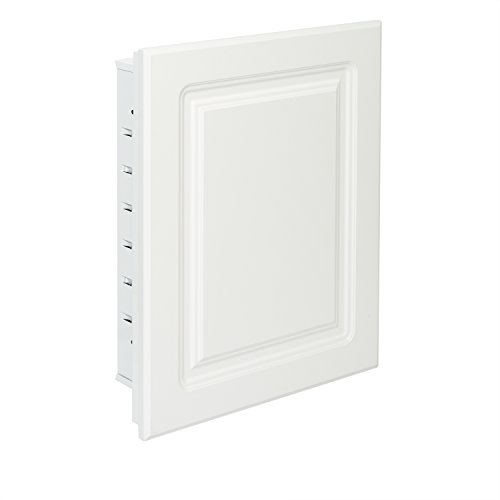 American Pride G9612RPR1 G9612RPR1-Recessed White Raised Panel Door, Steel Body Medicine Cabinet 16