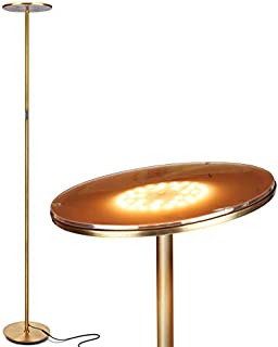 Brightech Sky Flux - The Very Bright LED Torchiere Floor Lamp