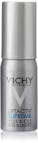 Vichy LiftActiv Serum 10 Eyes and Lashes Serum, Anti Aging Eye Treatment & Eyelash Serum with Hyaluronic Acid, Ophthalmologist Tested, 0.51 Fl Oz