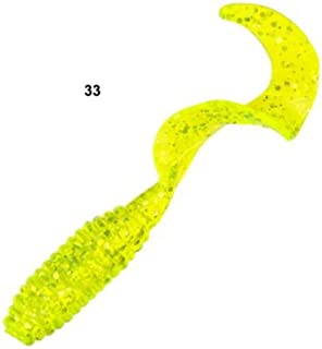 Kalin's 5G10-028 Lunker Grub Clear Hologram, 5