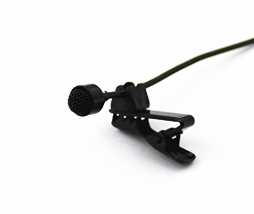 Pro JK MIC-J 044 Lavalier Lapel External Microphone Designed Compatible with Zoom TASCAM Recording Devices - Standard Stereo 35MM Connector