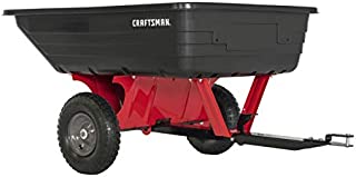 CRAFTSMAN CMXGZBF7124489 10-cu ft Poly Dump Cart, Red