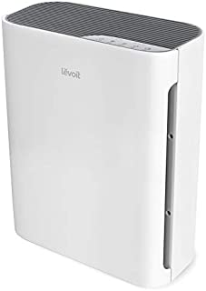 LEVOIT Air Purifier for Home with True HEPA Filter, Cleaner for Allergies and Pets, Smokers, Mold, Pollen, Dust, Quiet Odor Eliminators for Bedroom, Vital 100, White