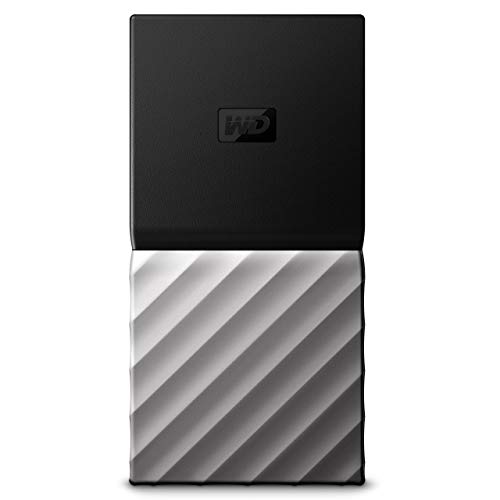 WD 512GB My Passport SSD Portable Storage - USB 3.1 - Black-Gray - WDBKVX5120PSL-WESN